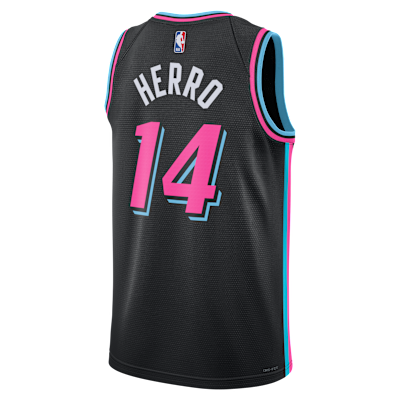 Tyler Herro Miami Heat City Edition Men's Nike NBA Swingman Jersey