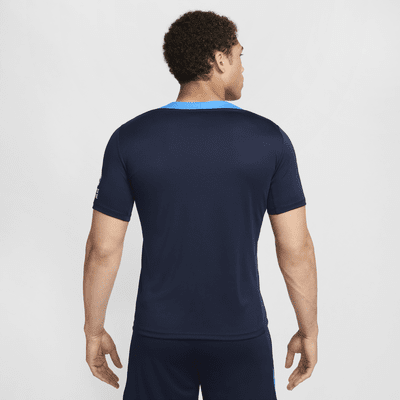 Haut de foot en maille à manches courtes Nike Dri-FIT Chelsea FC Strike pour homme