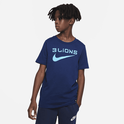 Swoosh Big Kids' Nike T-Shirt.