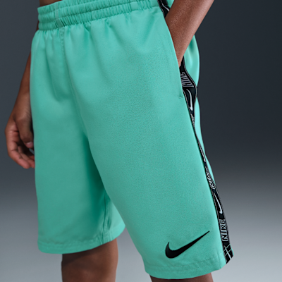 Shorts de vóleibol de 18 cm para niño Nike Swim Logo Tape Lap