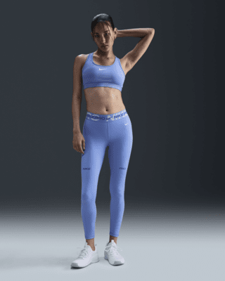 Женские тайтсы Nike Pro Mid-Rise 7/8 Graphic Leggings