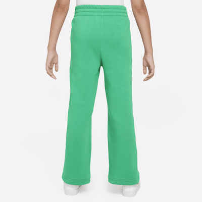 Nike Sportswear Club Fleece Big Kids' (Girls') Wide-Leg Pants