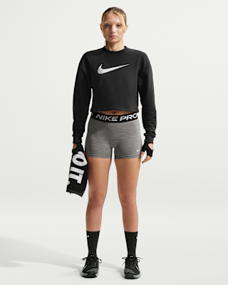 Женские шорты Nike Pro Mid-Rise 3" Biker Shorts