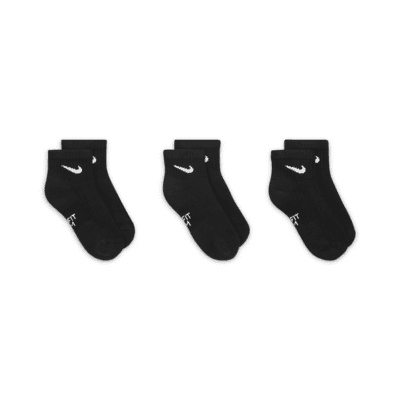 Nike Everyday Older Kids' Cushioned Ankle Socks (3 Pairs)