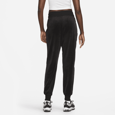 Joggers de velour de cintura alta para mujer Nike Sportswear