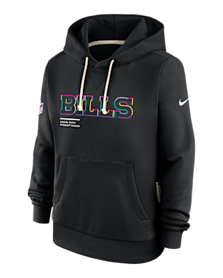 Женское худи Buffalo Bills Crucial Catch Nike Dri-FIT NFL Pullover Hoodie