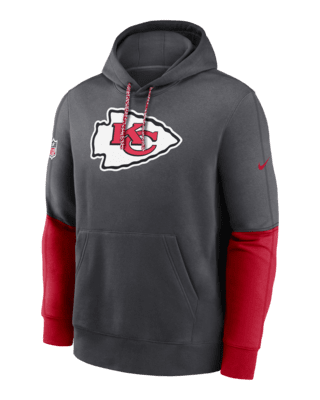 Мужское худи Kansas City Chiefs Sideline Team Issue Club Nike NFL Pullover Hoodie