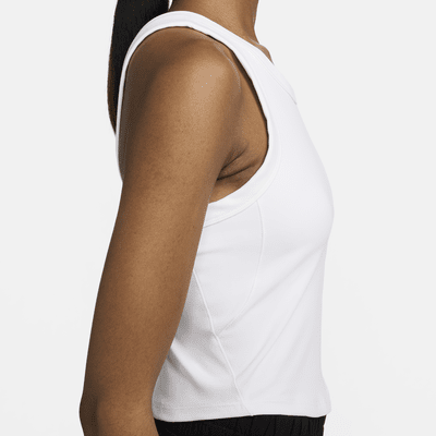 Camiseta de tirantes Dri-FIT cropped para mujer Nike One Fitted