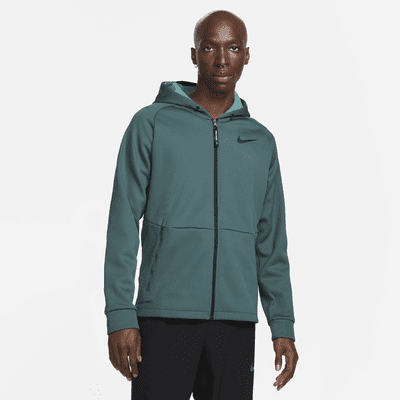 Nike Pro Therma-FIT Men's Full-Zip Hooded Jacket. Nike.com
