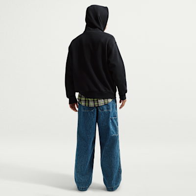 ナイキ SB フリース プルオーバー スケートボードパーカー