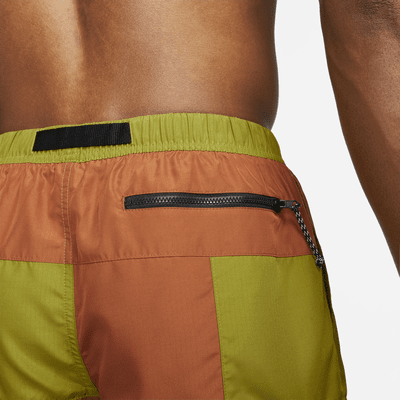 Traje de baño tipo short de voleibol de 18 cm militar para hombre Nike