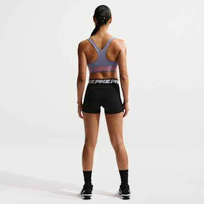 Nike Pro Hafif Destekli Pedsiz Kadın Spor Sütyeni görsel 5
