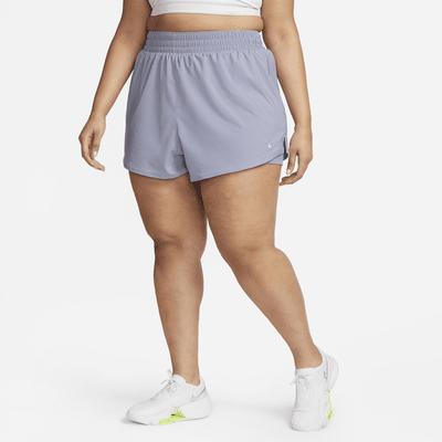 Nike Dri-FIT One High-Waisted 3" 2-in-1 Shorts (Plus Size). Nike.com