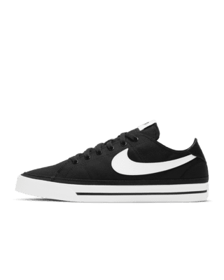 nike low top black shoes