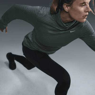 Haut de running à col roulé Nike Therma-FIT Swift pour femme