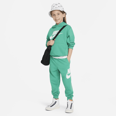 Pants de entrenamiento de French Terry para niños talla pequeña Nike Sportswear Club Fleece