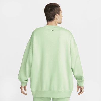 Nike Sportswear extragroßes Fleece-Sweatshirt mit Rundhalsausschnitt für Damen