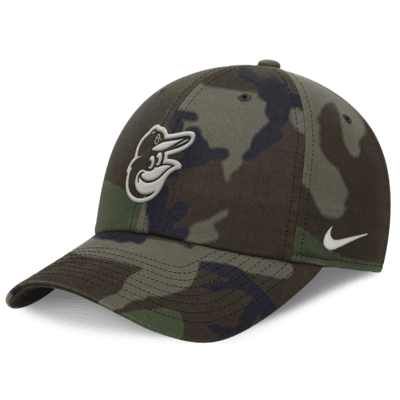 Baltimore Orioles Camo Club Men's Nike MLB Adjustable Hat