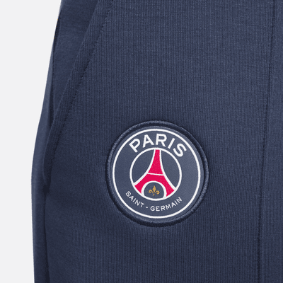 Dámské fotbalové kalhoty Nike Paris Saint-Germain Tech Fleece se středně vysokým pasem