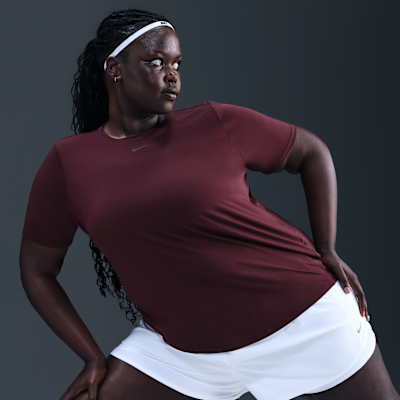 Haut à manches courtes Nike One Classic Dri-FIT pour femme (grande taille)
