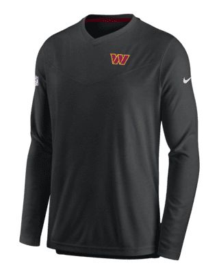 Nike Men's Washington Commanders Horizontal Lockup Red T-Shirt