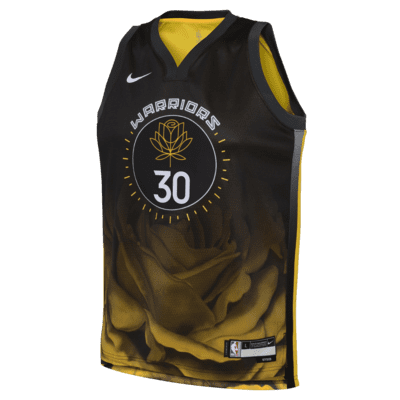 Stephen Curry Golden State Warriors City Edition Big Kids' (Boys') NBA Swingman Jersey