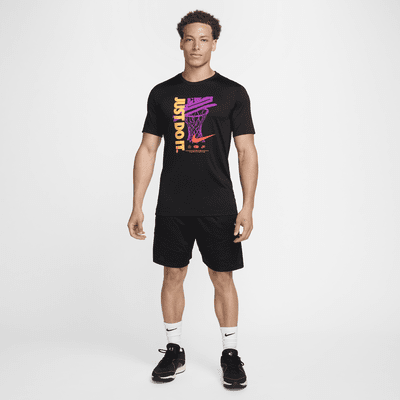 T-shirt de basquetebol Dri-FIT Nike para homem