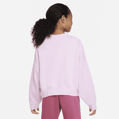 Nike Sportswear Big Kids' (Girls') Fleece Sweatshirt