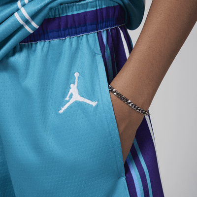 Charlotte Hornets 2023/24 Hardwood Classics Older Kids' (Boys') Jordan Dri-FIT NBA Swingman Shorts