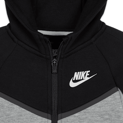 Nike Sportswear Conjunto de dos piezas Tech Fleece con cremallera completa - Bebé