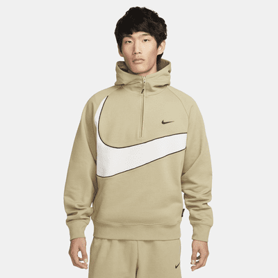 Nike Swoosh Men's 1/2-Zip Fleece Hoodie. Nike JP