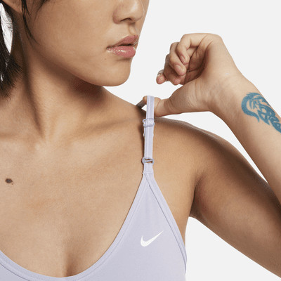 Nike Indy Women's Light-Support Padded V-Neck Sports Bra