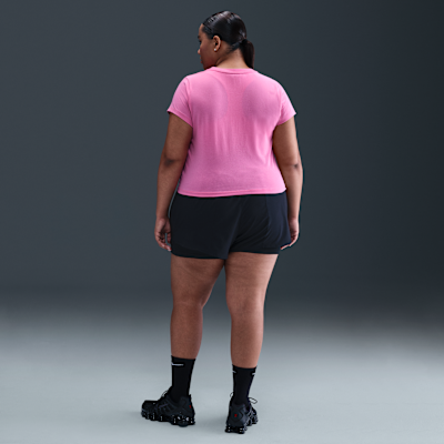 Playera cropped para mujer (talla grande) Nike Sportswear Chill Knit