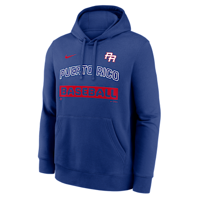 Puerto Rico National Baseball Team 2026 World Baseball Classic Club Men's Nike Pullover Hoodie