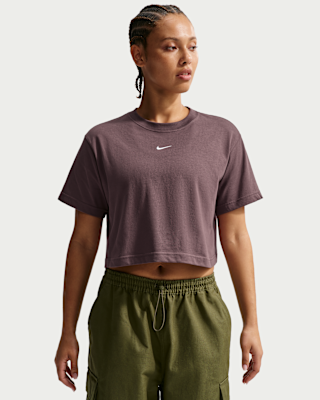 Женская футболка Nike Sportswear Loose Short-Sleeve Cropped