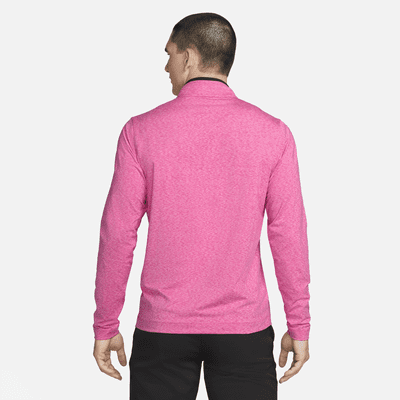 mens pink nike half zip