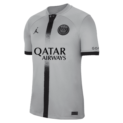 Paris Saint-Germain 2022/23 Stadium Away (Kylian Mbappe) Big Kids' Nike Dri-FIT Soccer Jersey