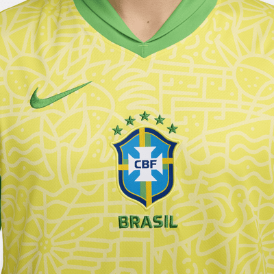 Primera equipación Stadium Brasil 2024 Camiseta de fútbol de réplica Nike Dri-FIT - Hombre