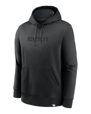 Мужское худи Kentucky Wildcats Statement Wordmark Lockup Heavyweight Nike College Pullover Hoodie