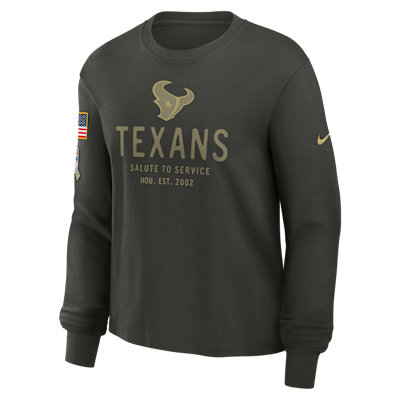 Houston Texans Salute to Service Sideline