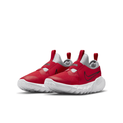 RED NIKE Boys Big Kid Flex Runner 2 Slip On Sneaker