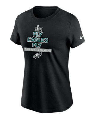 Женская футболка Philadelphia Eagles Super Bowl LIX Champions Local Nike NFL