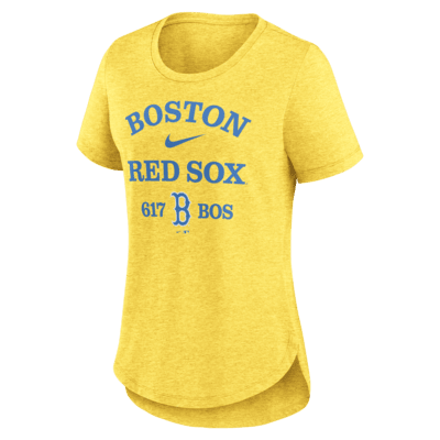 yellow boston red sox sweatshirt