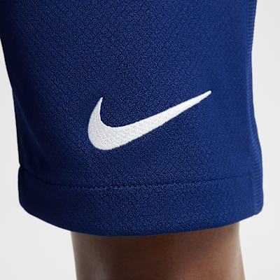 Noorwegen 2025/26 Stadium Thuis Nike Dri-FIT replicavoetbalshorts voor kids