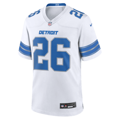 Jahmyr Gibbs Detroit Lions Men's Nike NFL Game Football Jersey