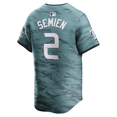 Marcus Semien American League 2023 All-Star Game Men's Nike MLB Limited  Jersey.
