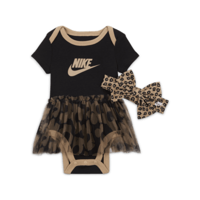 Nike Your Move Conjunto de dos piezas de body tipo tutú y cinta para el pelo - Bebé (0-9 M)