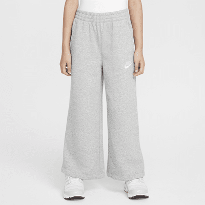 Nike Sportswear Club Little Kids' Fleece Wide Leg Pants