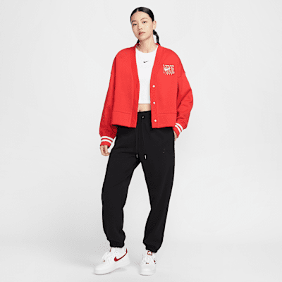 Nike Sportswear Phoenix Fleece Women's Over-Oversized Graphic Cardigan