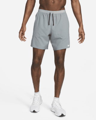 nike mens shorts grey
